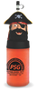 24oz Plastic Pirate Sipper is a cup with a pirate character head on top and custom logo printing