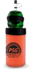 24oz Plastic Race Car Helmet Sipper, a cup with a race car hat on top and a custom logo printed