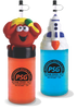 Custom Iconic Sippers, drinkware with character toppers and a custom logo