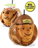 16oz Monkey Coconut is a real hand carved coconut in the shape of a monkey face. Comes with a lid and straw.