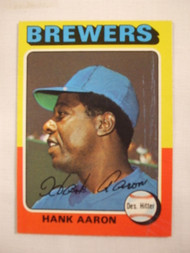 1975 Topps #660 Hank Aaron EX