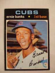 1971 Topps #525 Ernie Banks EX