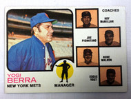 1973 Topps #257 Yogi Berra MG (Orange) EXMT