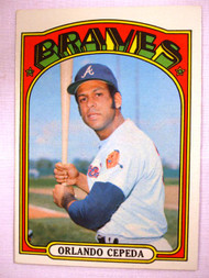 1972 Topps #195 Orlando Cepeda EXMT