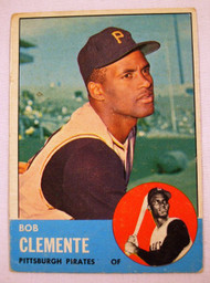 1963 Topps #540 Roberto Clemente VG 