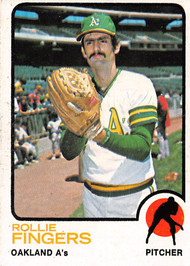 1973 Topps #84 Rollie Fingers VG