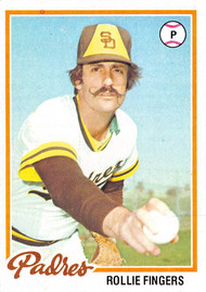 1978 Topps #140 Rollie Fingers EX