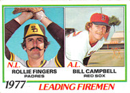 1979 Topps #8 1978 Leading Firemen Figners and Gossage VG