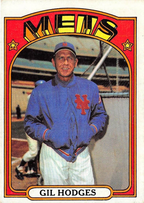 1972 Topps #465 Gil Hodges VGEX (72T465VGEX) 