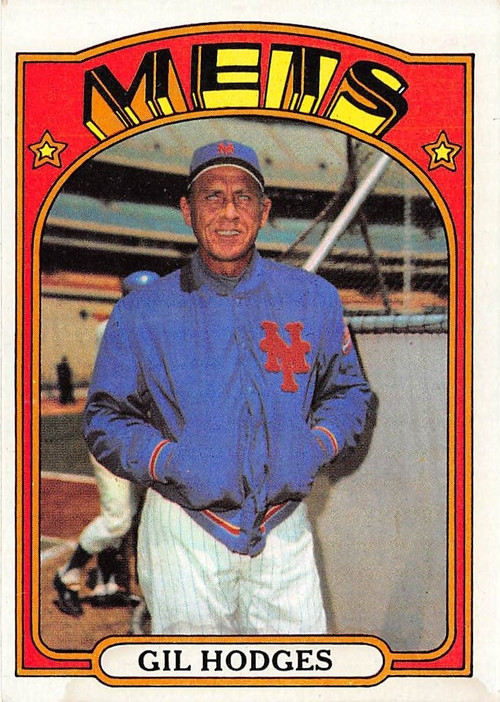 1972 Topps #465 Gil Hodges VG (72T465VG)