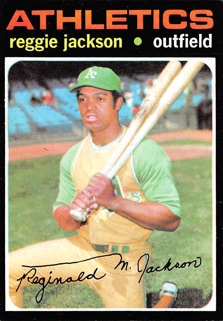 1976 topps reggie