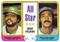 1974 Topps #338 All Star Right Fielders Reggie Jackson & Billy Williams (74T338EXMT)