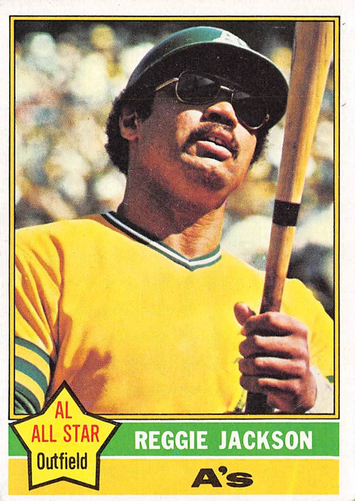 1976 Topps #500 Reggie Jackson EX (76T500EX)