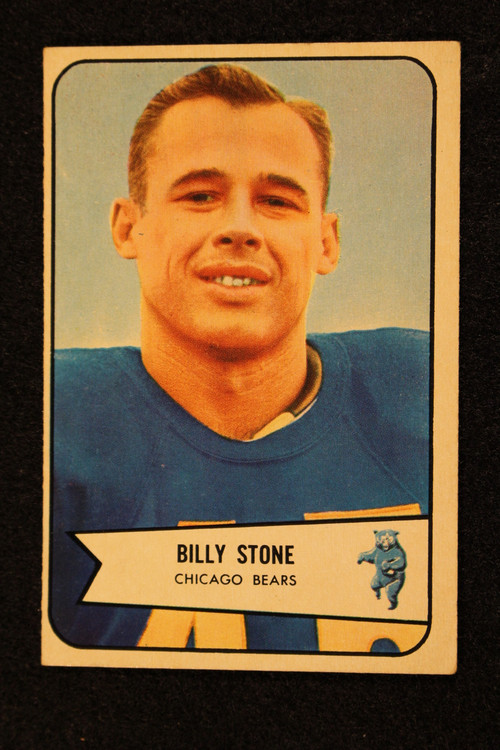 1954 Bowman #106 Billy Stone EX Bears