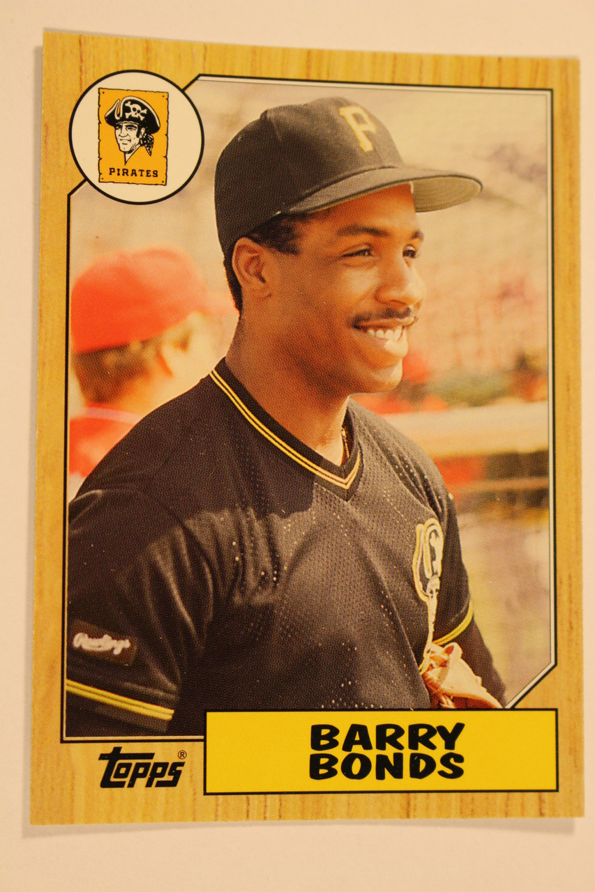 Baseball Cards, Barry Bonds, Bonds, 2006 Topps, 1987 Topps, PIrates ...