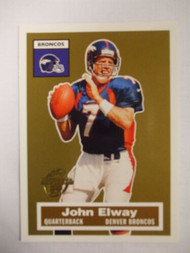 Football Cards, John Elway, Elway, 2005 Topps, Broncos, Turn Back the Clock