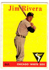 1958 Topps, Baseball Cards, Topps,  Rivera, Jim Rivera, White Sox
