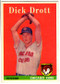 1958 Topps, Baseball Cards, Topps,  Dick Drott, Drott, Cubs