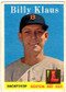 1958 Topps, Baseball Cards, Topps,  Billy Klaus, Red Sox