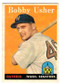 1958 Topps, Baseball Cards, Topps, Bobby Usher, Senators