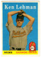 1958 Topps, Baseball Cards, Topps, Ken Lehman, Orioles