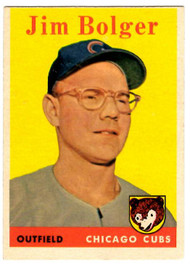 1958 Topps, Baseball Cards, Topps, Jim Bolger, Cubs