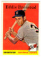 1958 Topps, Baseball Cards, Topps, Eddie Bressoud, Giants