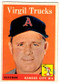 1958 Topps, Baseball Cards, Topps, Virgil Trucks, A's