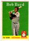 1958 Topps, Baseball Cards, Topps, Bob Boyd, Orioles