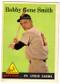 1958 Topps, Baseball Cards, Topps, Bobby Gene Smith, Cardinals