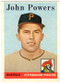 1958 Topps, Baseball Cards, Topps, John Powers, Pirates