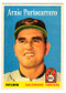 1958 Topps, Baseball Cards, Topps, Arnie Portocarrero, Orioles