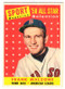 1958 Topps, Baseball Cards, Topps, Frank Malzone, Red Sox, Sport Magazine, '58 All Star