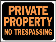 9x12 Priv Property Sign