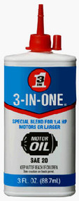 3 In One 3oz Motor Oil