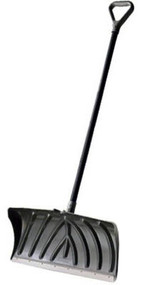 24"dlx Poly Snow Pusher