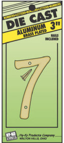 3" Brs Alu Number 7