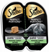 Sheba 2.6oz Turkey Food