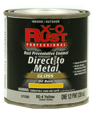 Xo 1/2pt Yel Oil Base