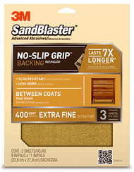 3pk 9x11 400g Sandpaper