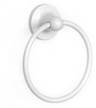 Wht Towel Ring