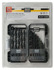 Mm21pc Blk Ox Drill Set