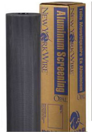 28"x100'char Alu Screen