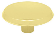1-1/2" Brs Rnd Knob