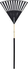 24" Clog Free Leaf Rake