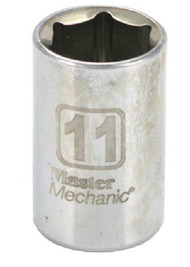Mm1/4dr 11mm 6pt Socket