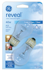 2pk 40w Ceil Fan Bulb