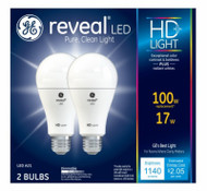 Ge 2pk 17w/12w Led Bulb