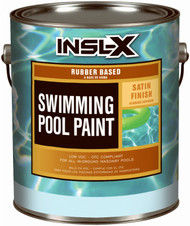 Gal Blu Rubb Pool Paint