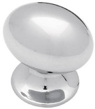 1-3/8"chr Football Knob